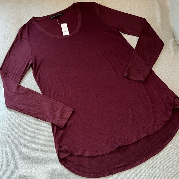 NWT White House Black  Market Long-sleeve Top - Picture 1 of 7